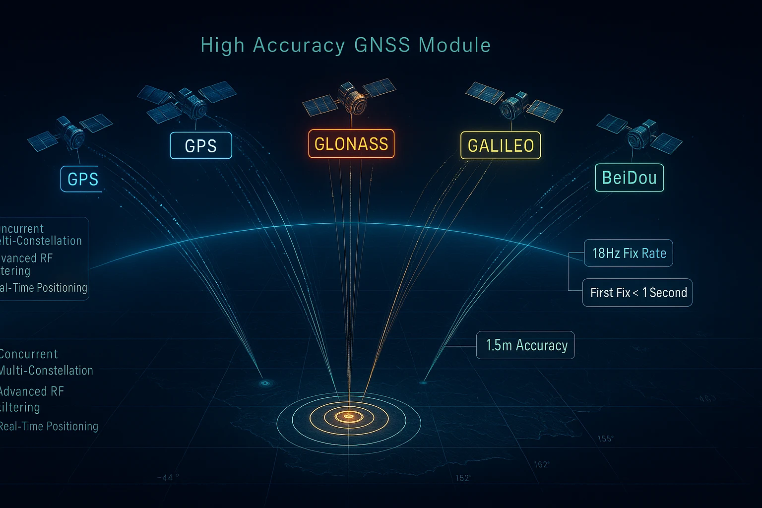 high accuracy GNSS module